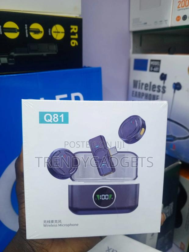 Q81 Clip-on Wireless Microphone for Android iPhone - thumbnail 3