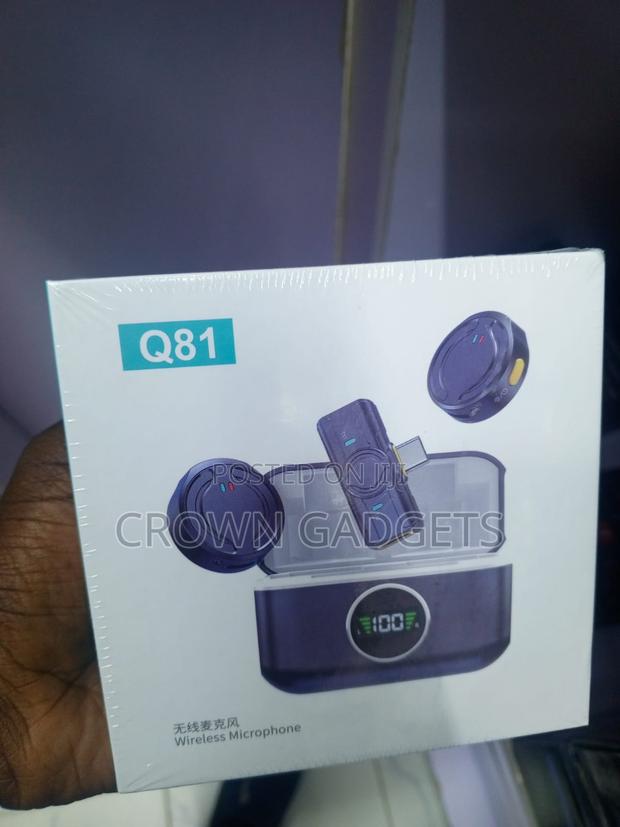 Q81 Rechargeable Wireless Microphone for Vlogs Podcasts - main view