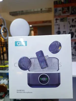Q81 Wireless Lavalier Mic for Video Recording Streaming