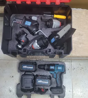 Multi-Functional Cordless Powertool Combo Kit