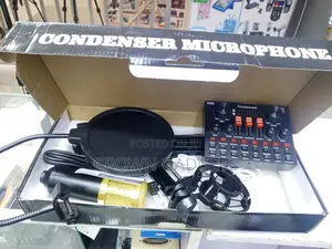 BM800 Podcast Microphone Kit With V8 Sound Card Stand