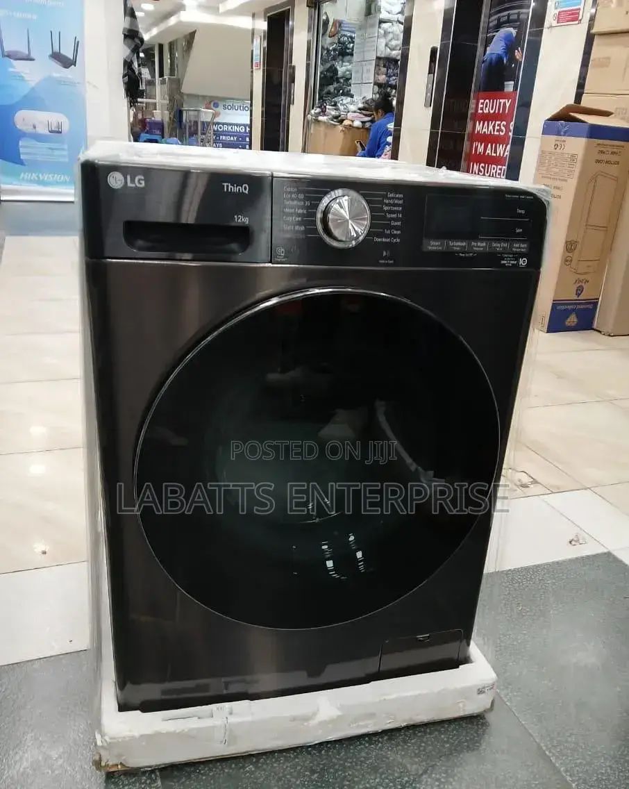 LG F4V9BWP2EE 12KG Front Load Washing Machine