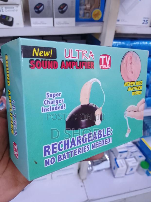 Hearing Amplifier With a Super Charger - main view