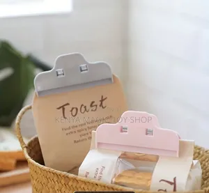 4pcs Plastic Zipper Bag Clip
