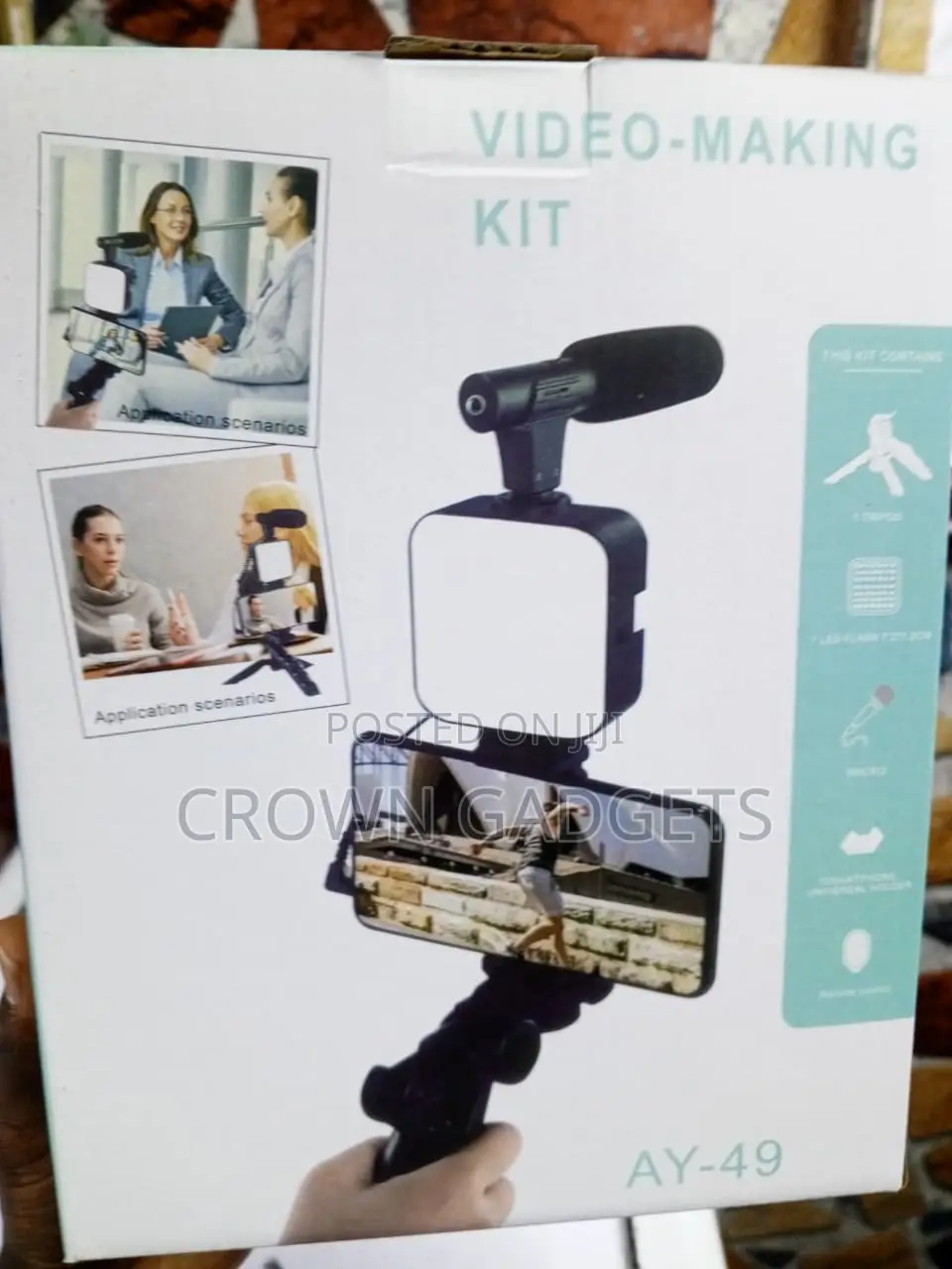 AY-49 Video Making Kit for YouTube, TikTok Live Streaming