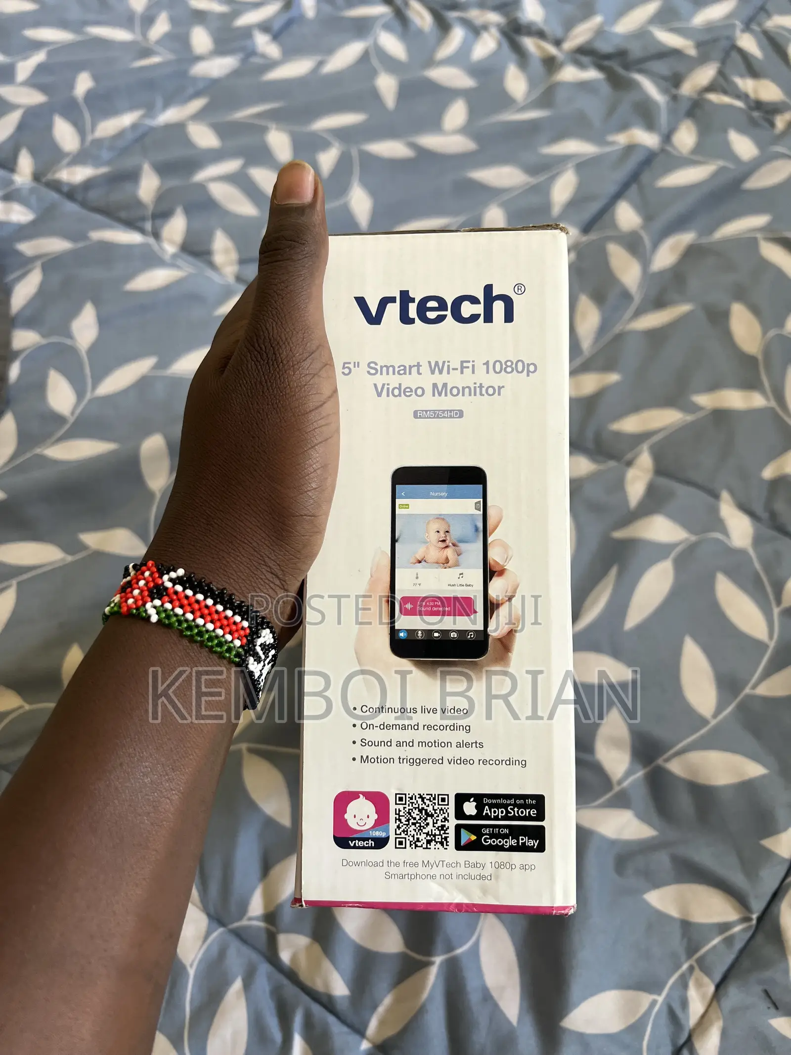 V Tech 5” Smart WIFI 1080p Video Monitor