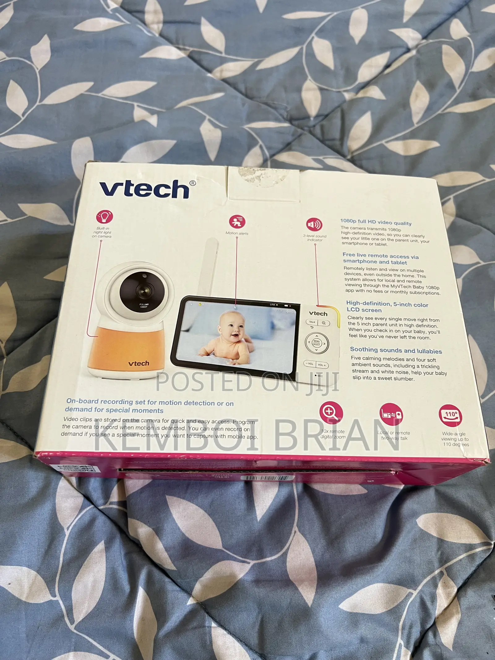 V Tech 5” Smart WIFI 1080p Video Monitor