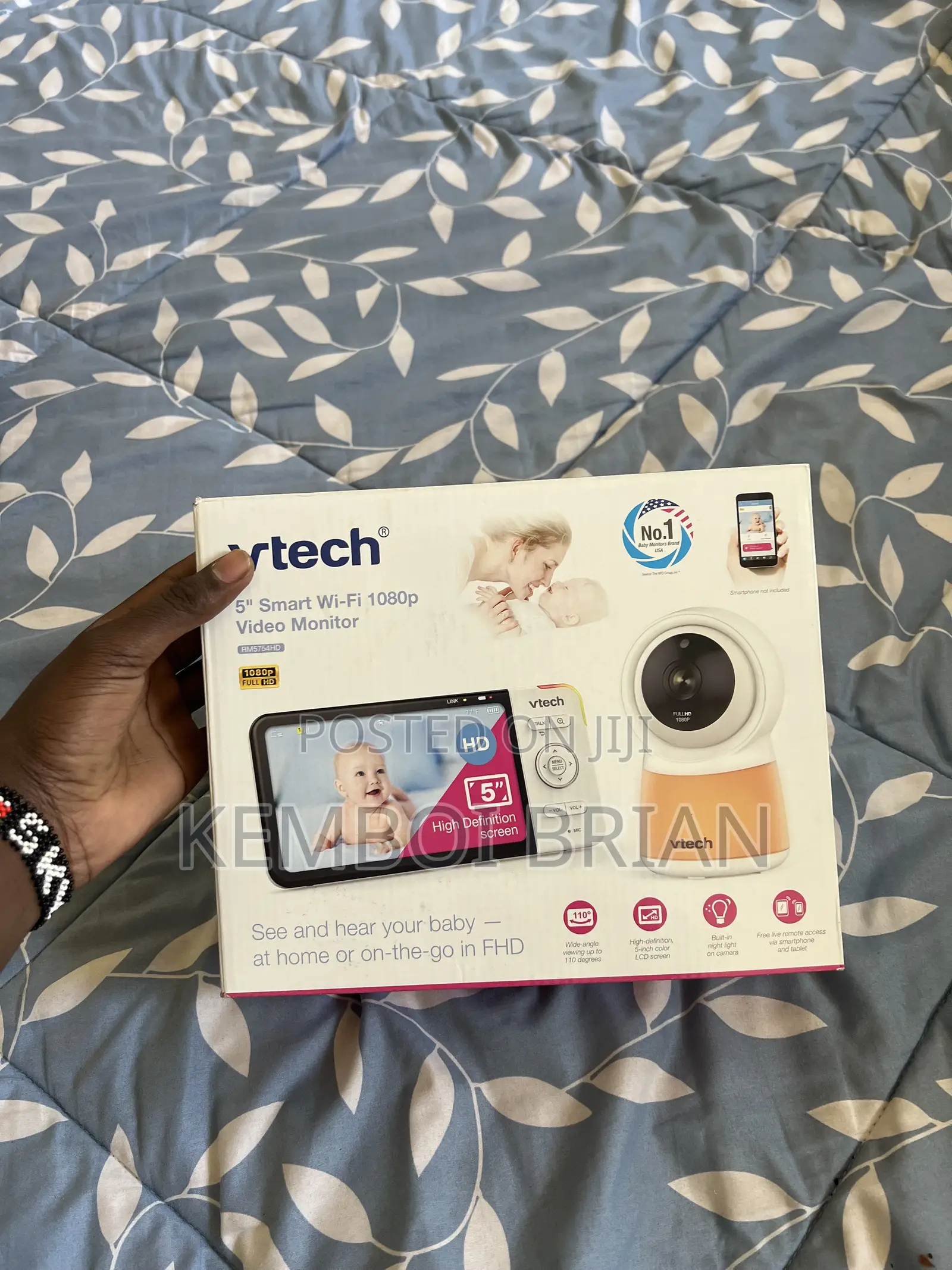 V Tech 5” Smart WIFI 1080p Video Monitor