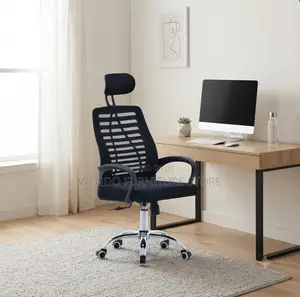 Office Chairs; Ergonomic Swivel Headrest Seat