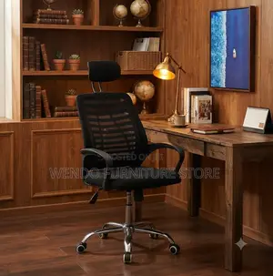 Office Chairs; Ergonomic Swivel Headrest Seat