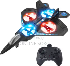 Auto Hover, 360° Remote Control Fighter Jet Airplane Drone for Kids