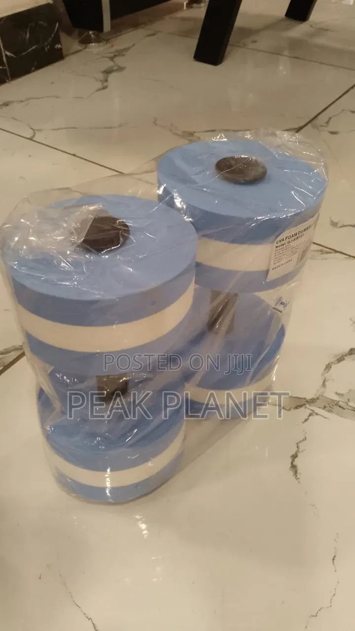 Non-Slip EVA Foam Dumbbells for Pool Aerobics