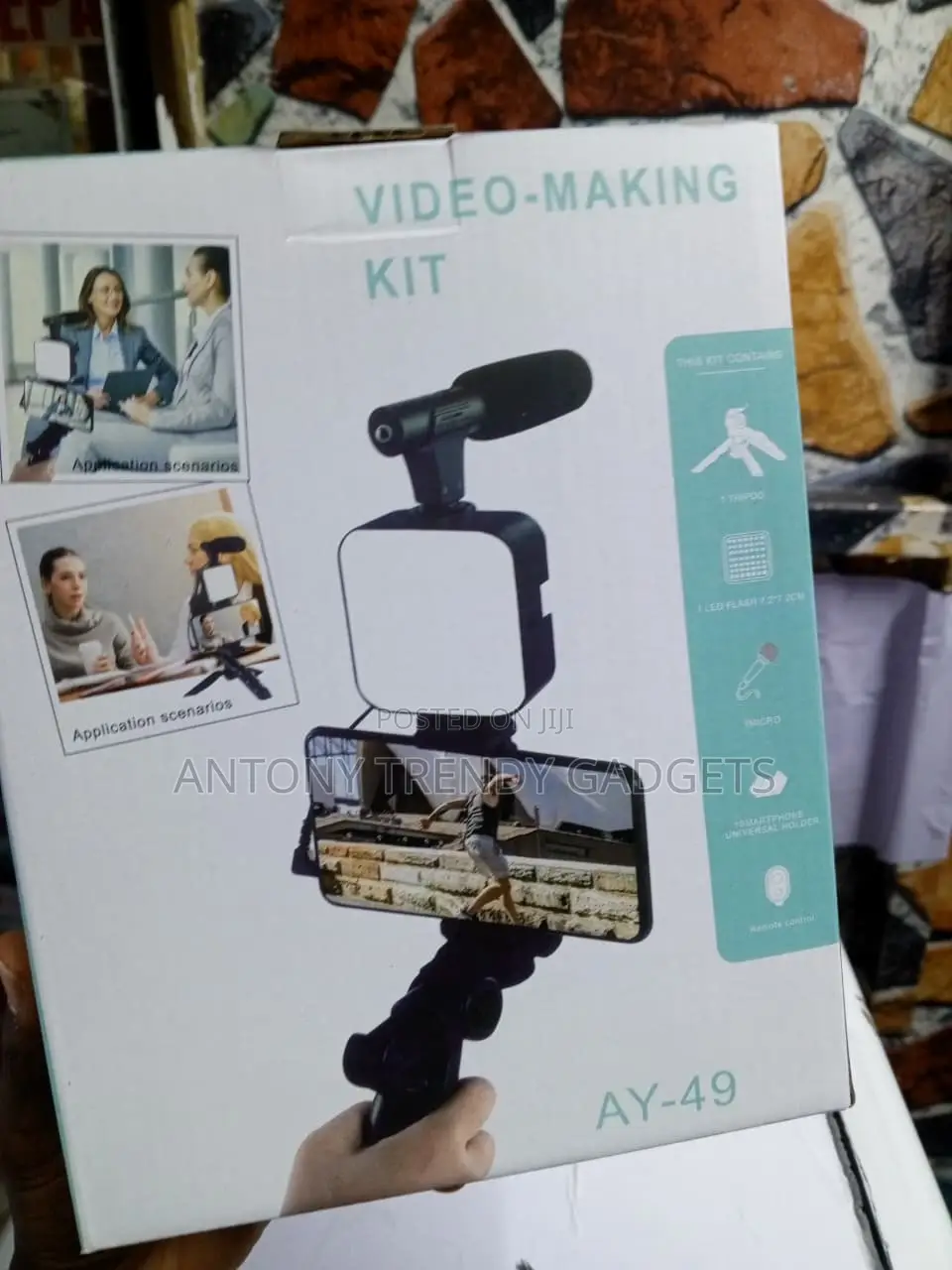 AY-49 Content Creator Kit for YouTube TikTok Videos