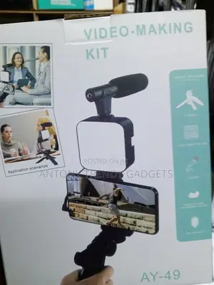 AY-49 All-in-One Video Recording Kit for Smartphones