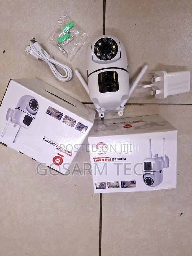 V380 Dual Lens WiFi Bulb Camera – Smart Home Surveillance