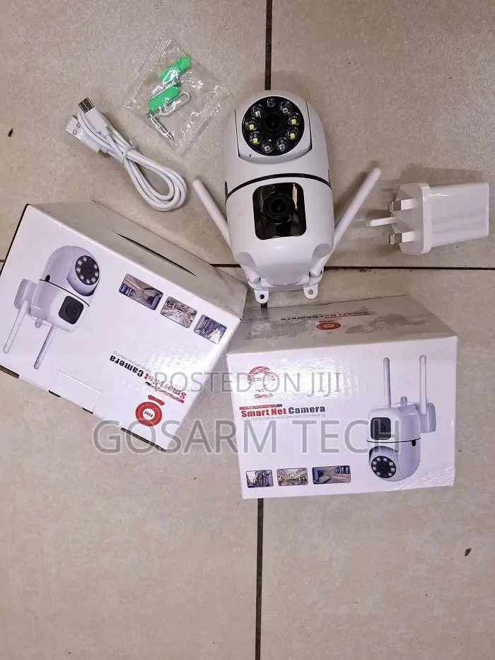 V380 Dual Lens WiFi Bulb Camera – Smart Home Surveillance