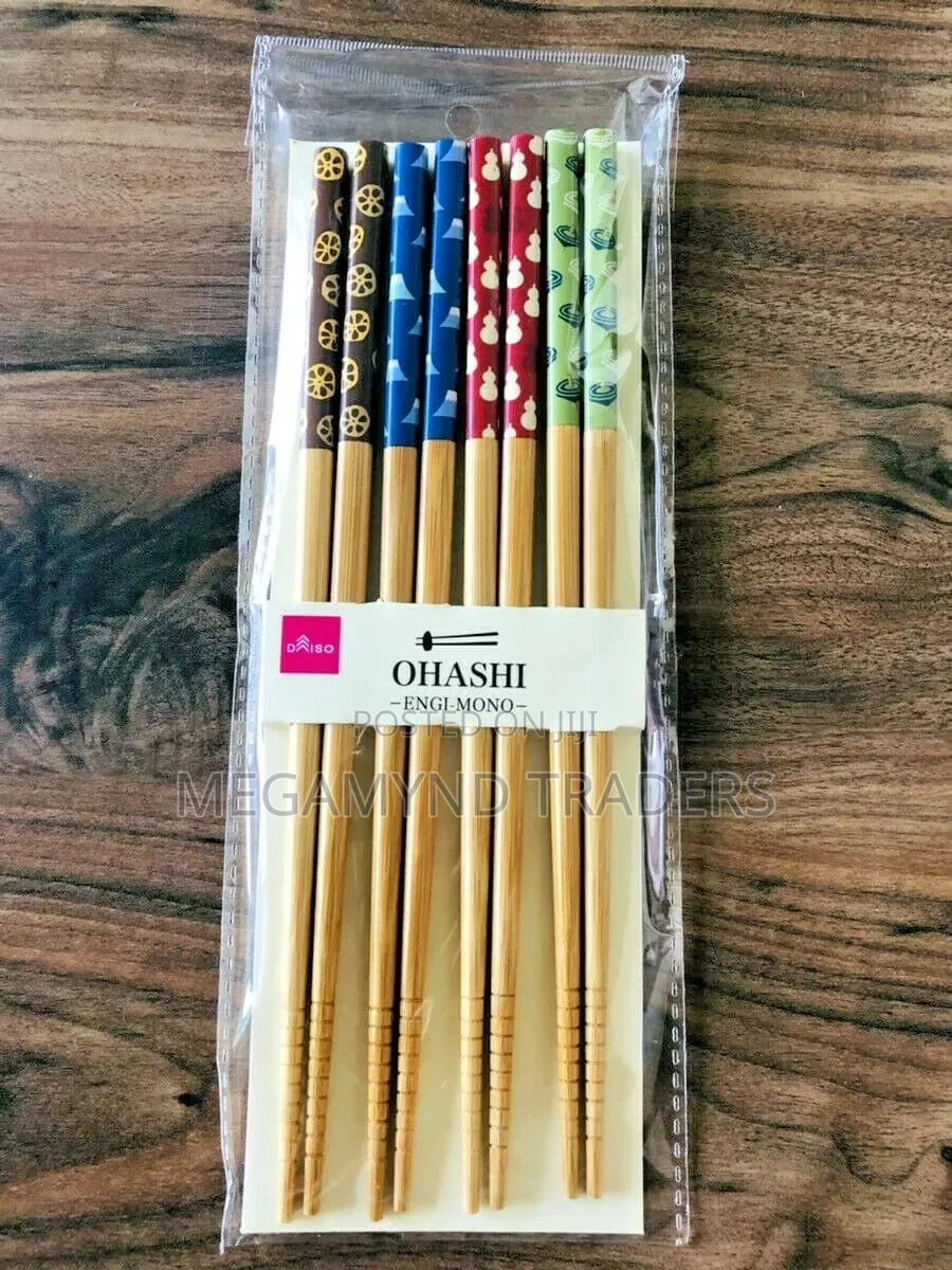 10pc Bamboo Chopsticks