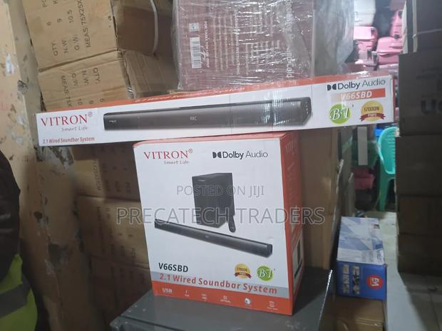 Dolby Audio Vitron Soundbar With USB, AUX Optical Input - main view