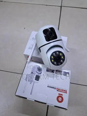 V380 Home Security WiFi Bulb Camera – Dual Lens PTZ With Audio