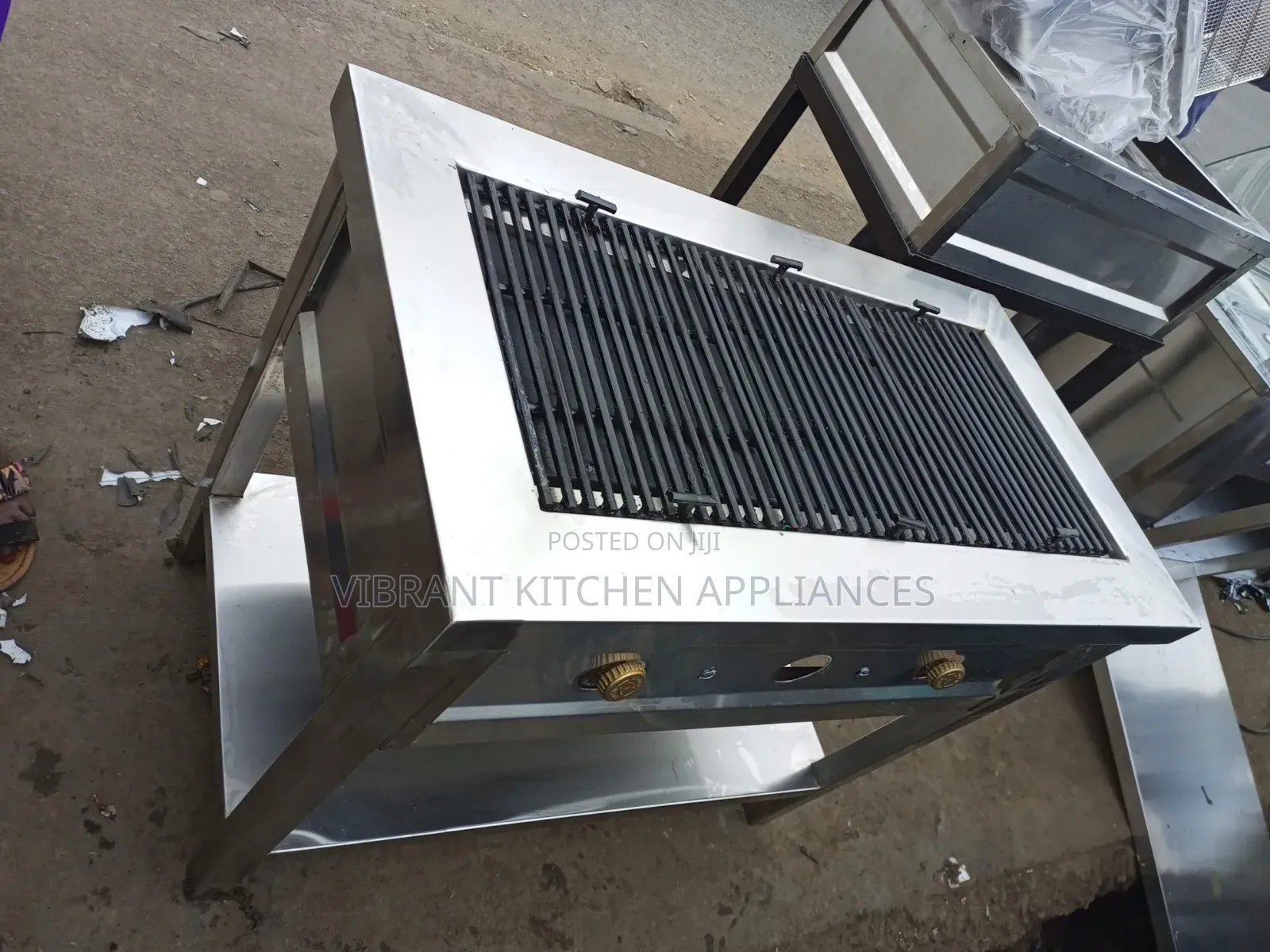 High-Quality Commercial Gas Lava Stone Grill