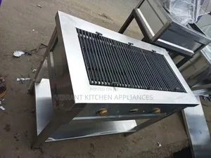 High-Quality Commercial Gas Lava Stone Grill