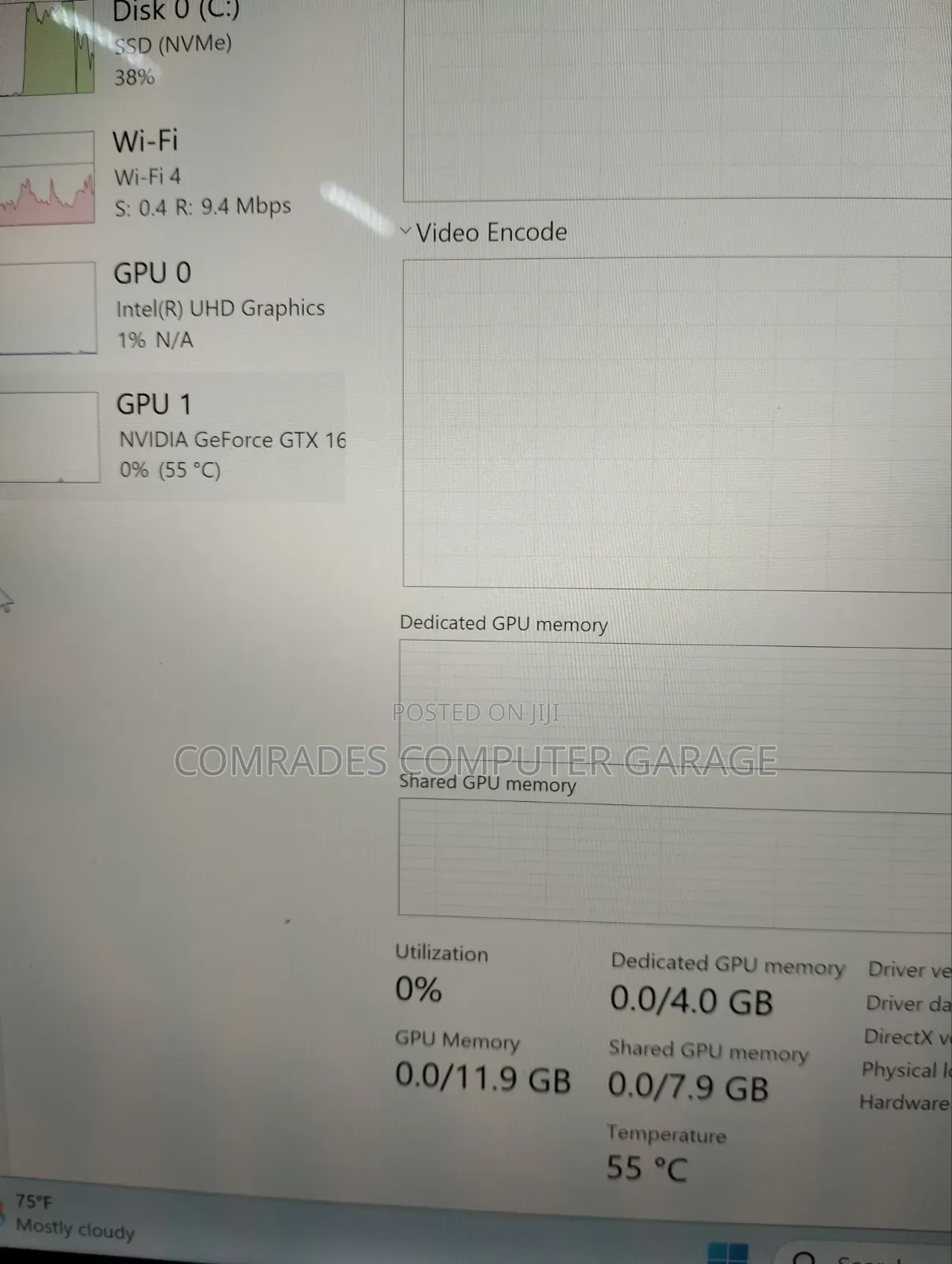 Laptop Dell XPS 15 16GB Intel Core i7 SSD 256GB