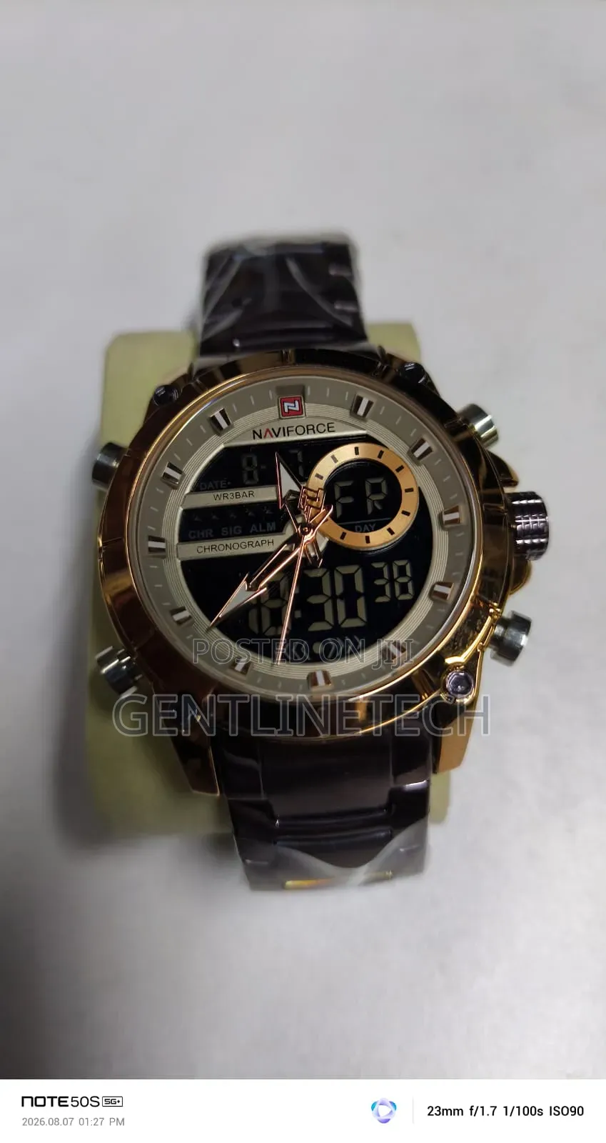 Naviforce 9163 Chrome Fashion Men's Watch