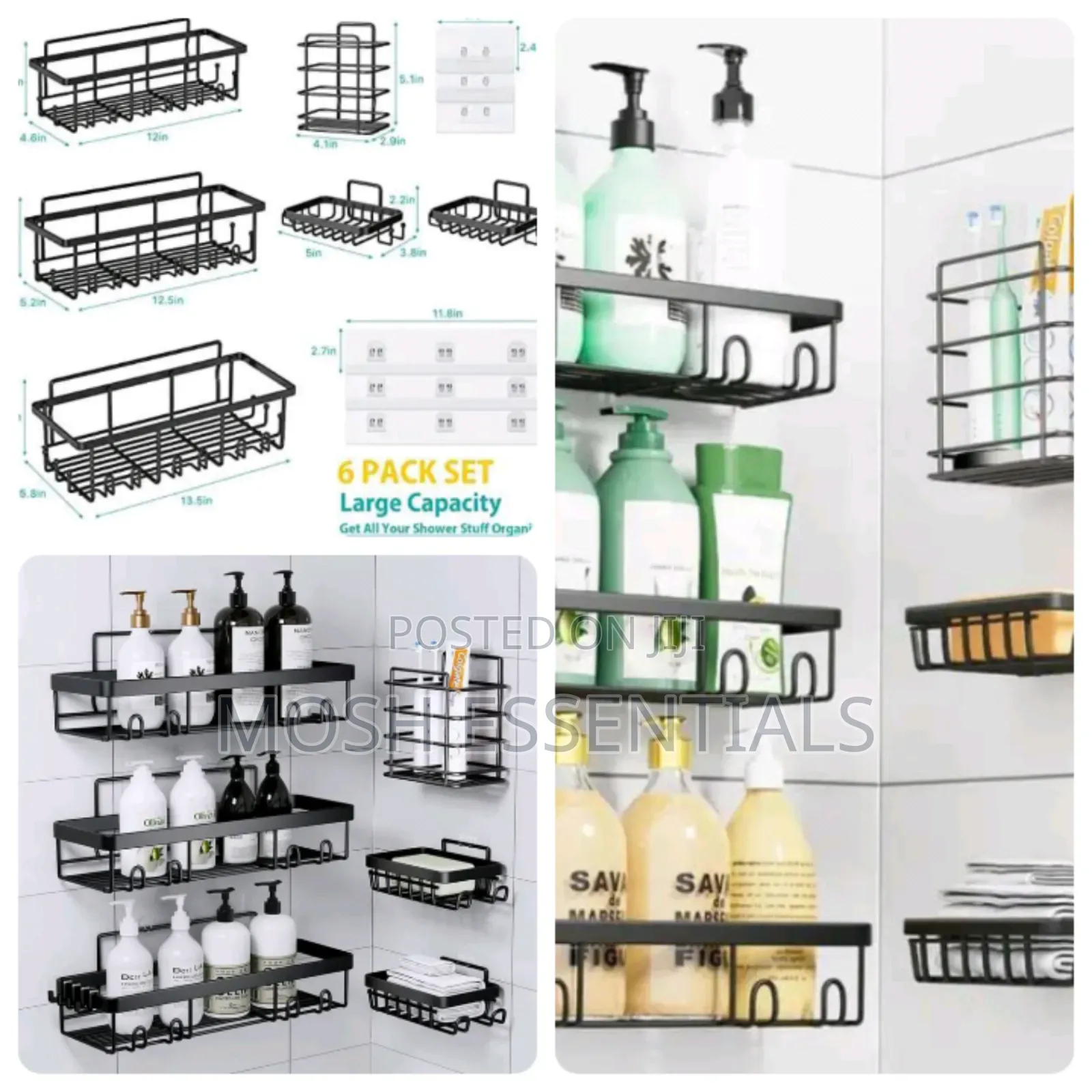 5pcs Shower Caddy Set