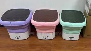 6 Litres Foldable Washing Machine for Clothes With Dryer Bucket