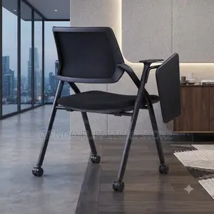 Office Chairs; Plastic Foldable Office Meeting Seats With Pad