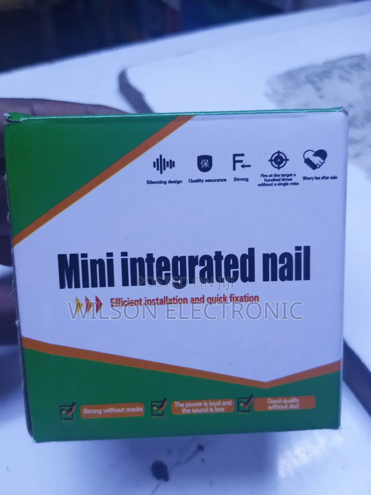 Concrete Nails. Mini Integrated Nails