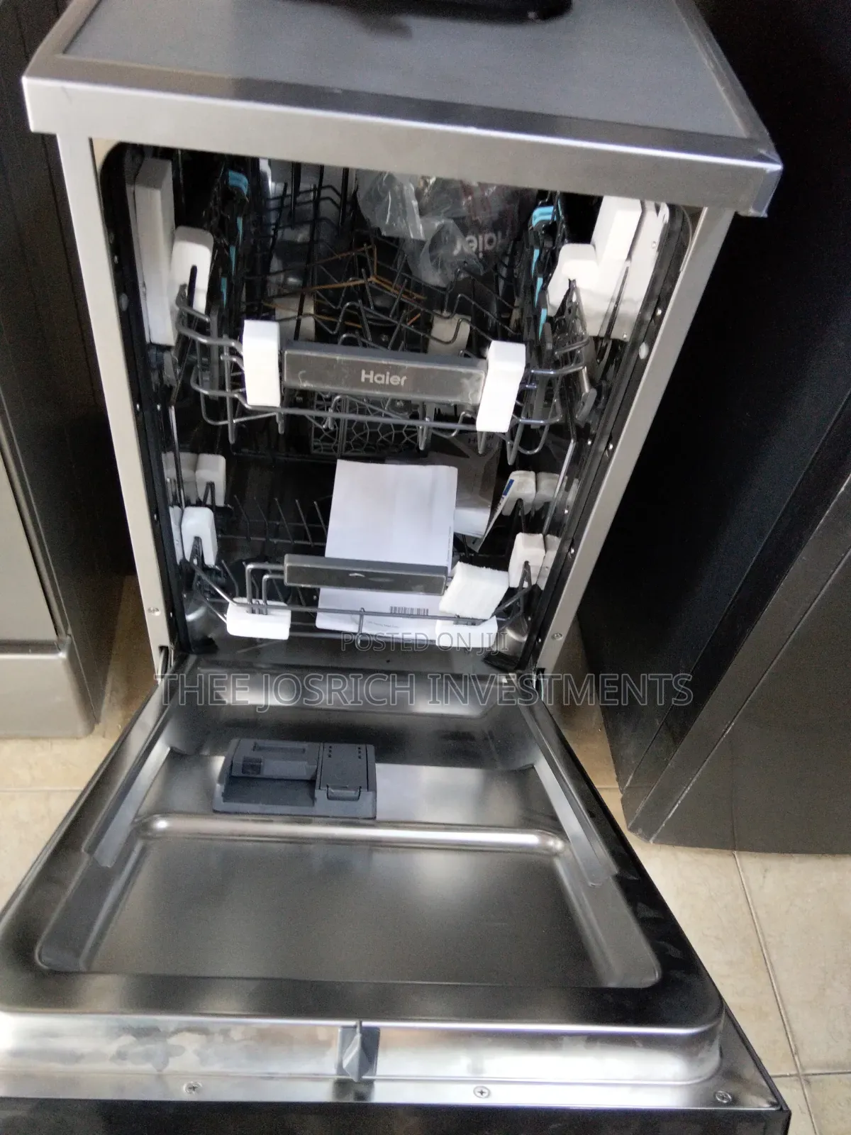 Haier Dishwasher Washer Silver