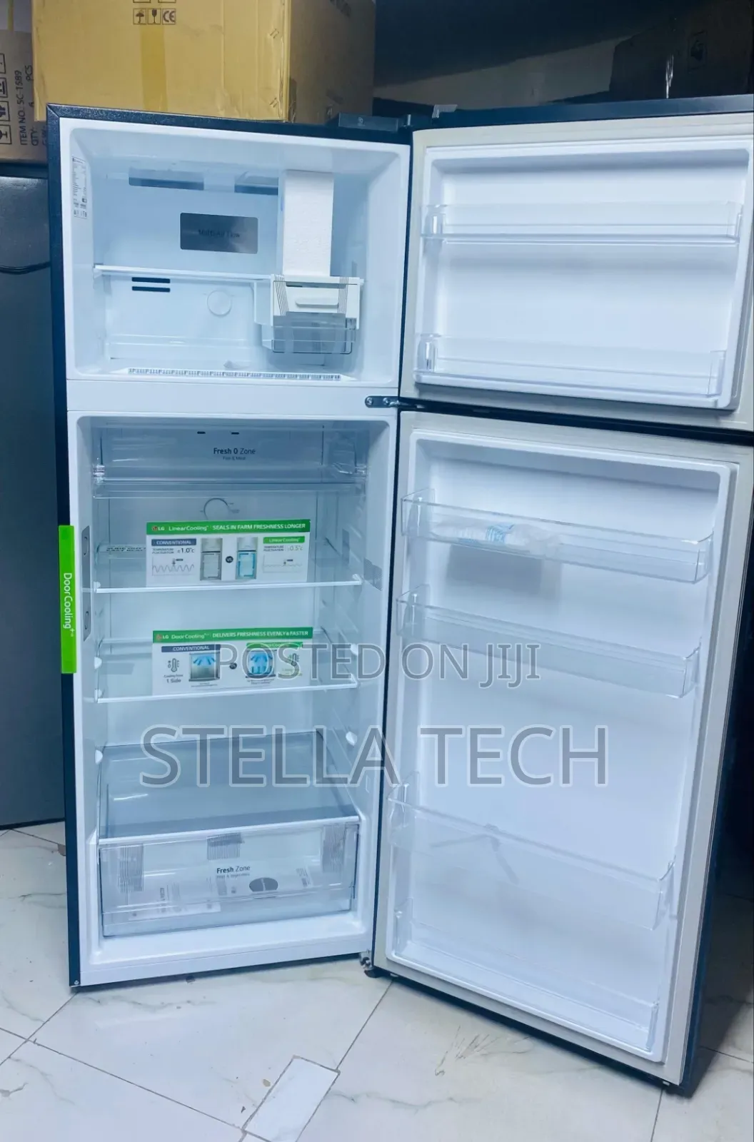 LG 438litres Double Door Fridge GL-C652HLCM