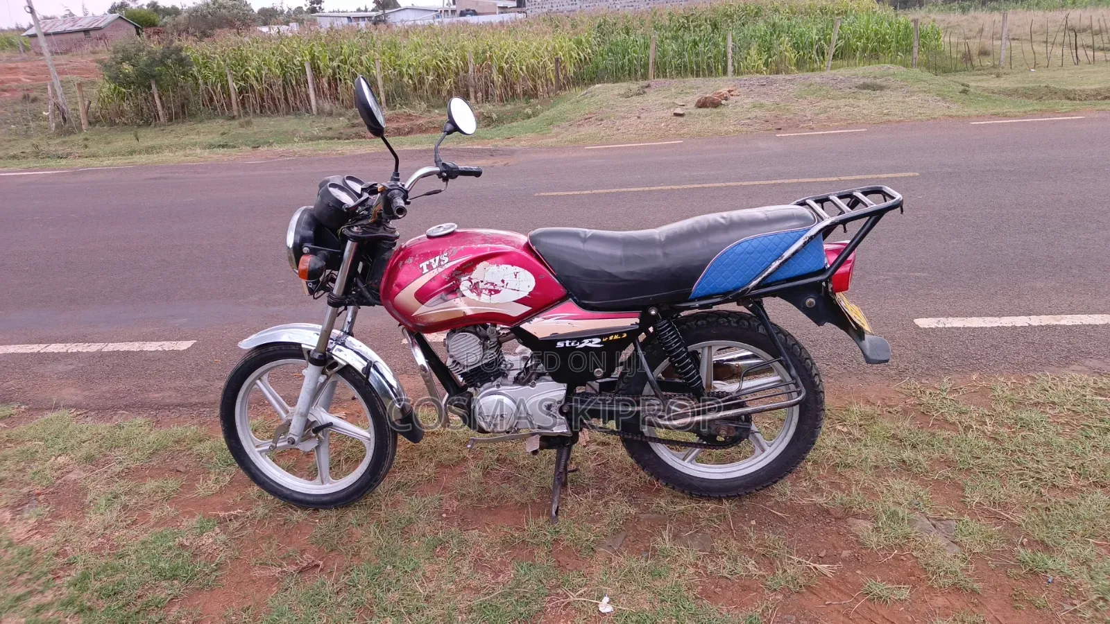 TVS XL 100 2023 Red