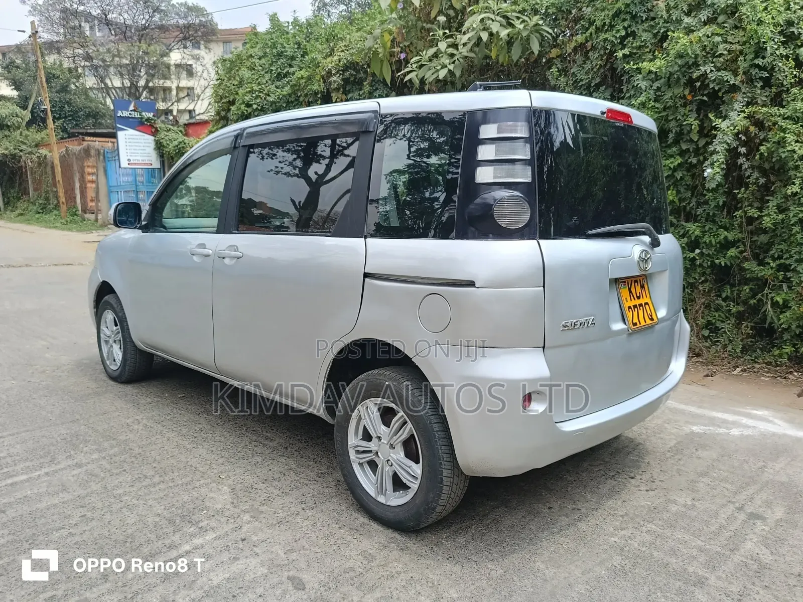 Toyota Sienta 2007 Silver