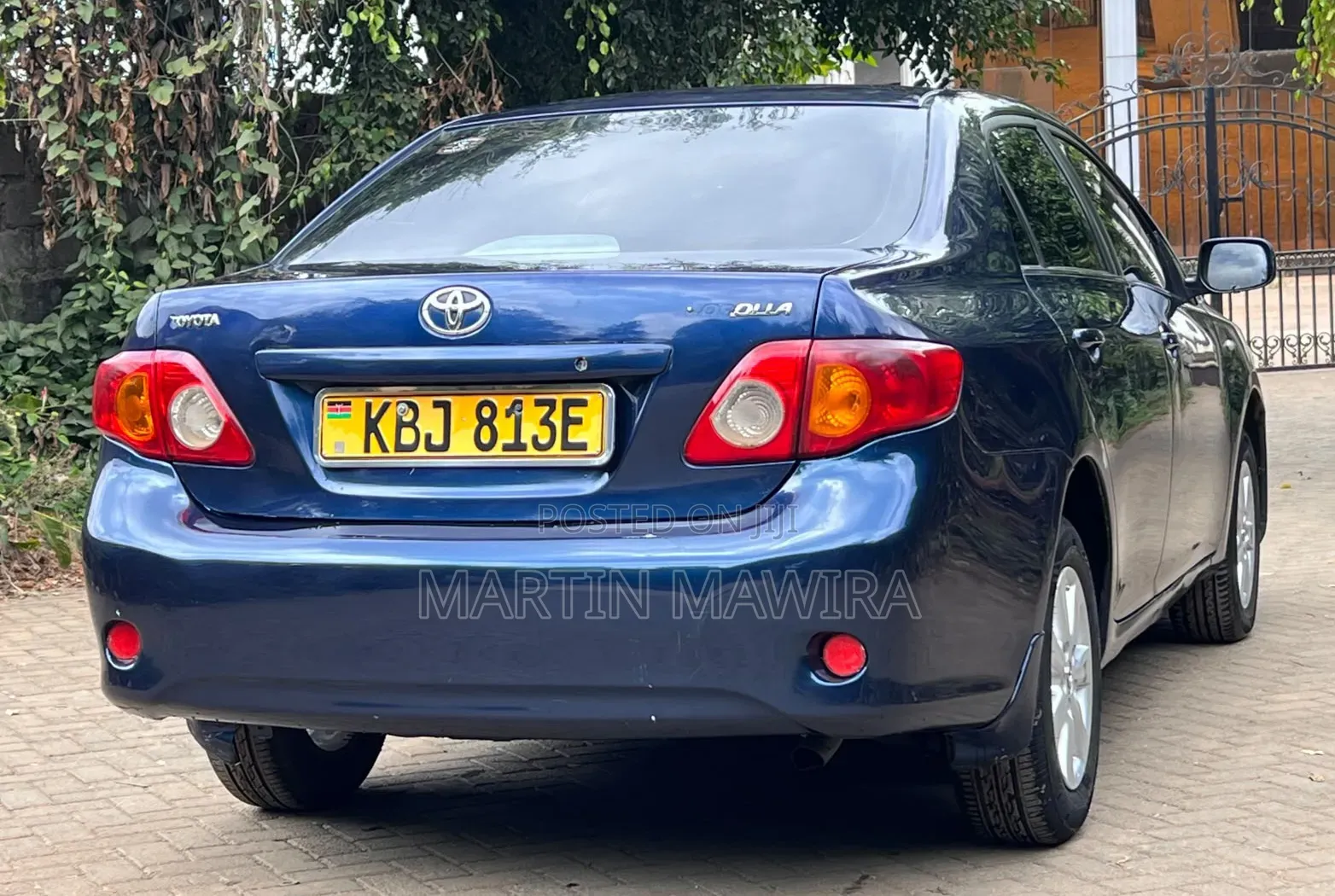 Toyota Corolla 2008 Blue