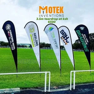 Tear Drops Banners, Telescopic Banners