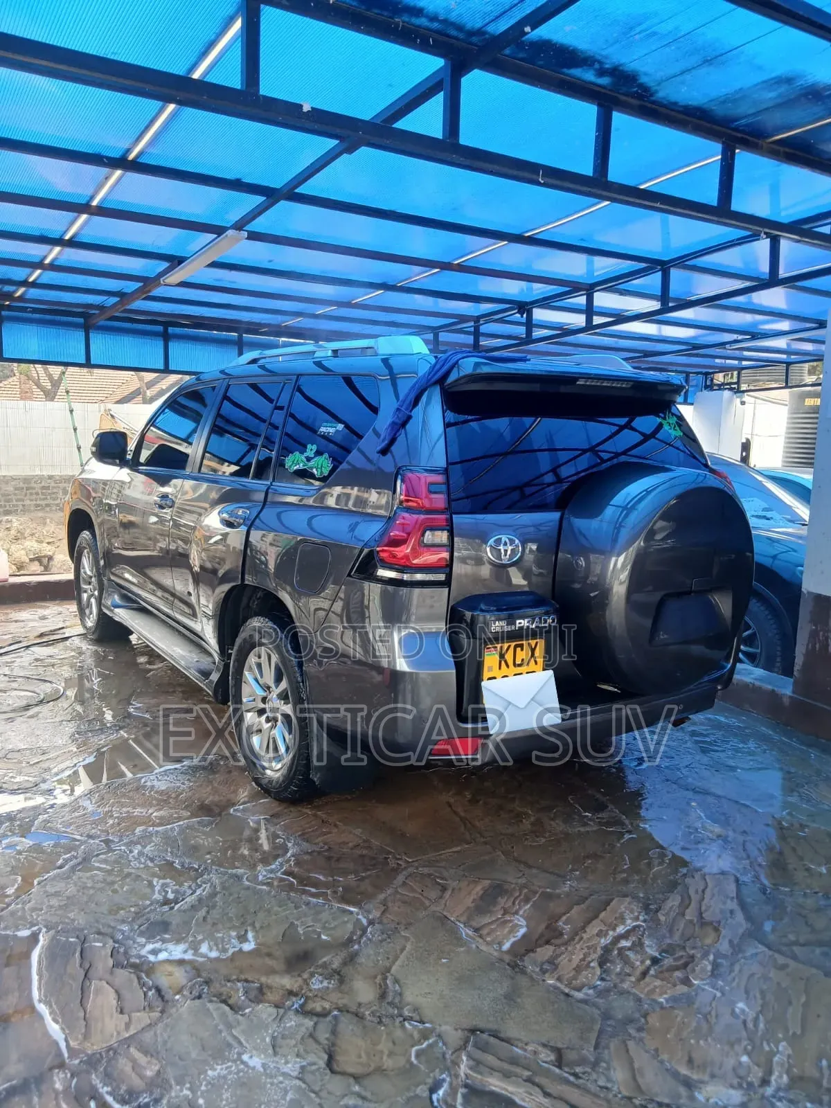 Toyota Land Cruiser Prado 2019 Gray
