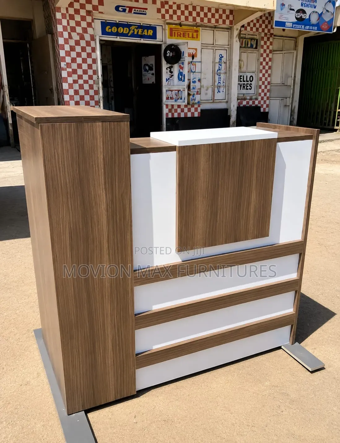 1m Welcomd Point Reception Desk