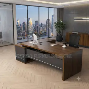 Office Desk; 180cm Modern Style Executive Office Desk