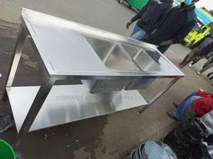 Heavy-Duty Kitchen Washing Station