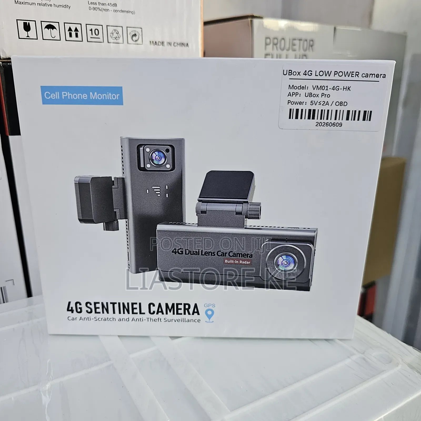 4G Sentinel Dashcam Camera