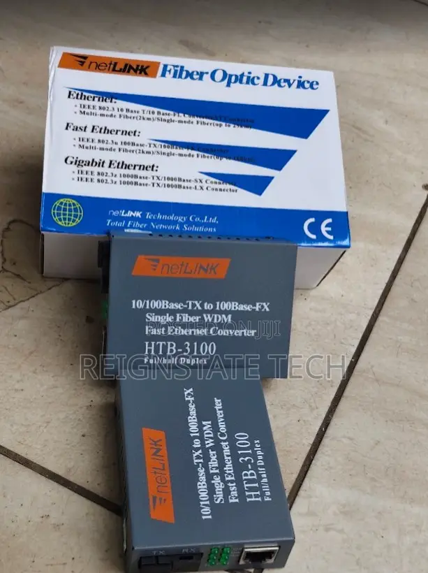 Media Converter Base 10/100x for Fibre Networking