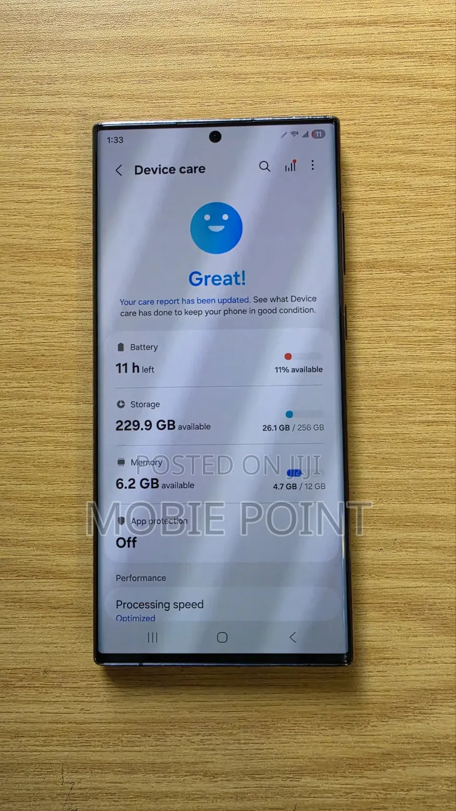 Samsung Galaxy S22 Ultra 5G 256 GB Gray