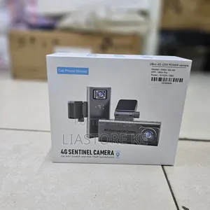 Vehicle 4G Security Camera With GPS Tracking Mobile App Access