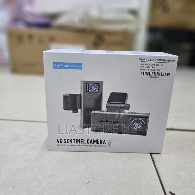 Vehicle 4G Security Camera With GPS Tracking Mobile App Access - thumbnail 2
