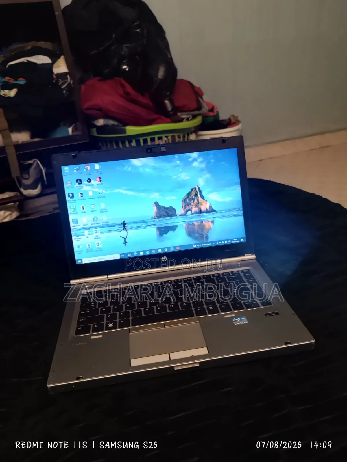 Laptop HP EliteBook 8470P 4GB Intel Core i5 HDD 500GB