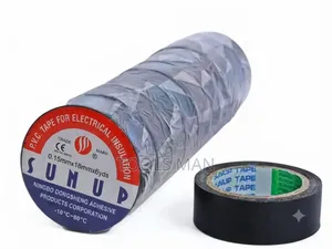 Sunup 0.15mm PVC Electrical Insulating Tape Roll 10pcs.