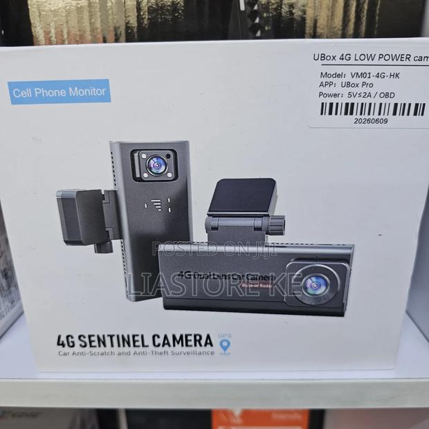 Dual Lens 4G Car Dash Camera With Live View and Motion Detection - thumbnail 2