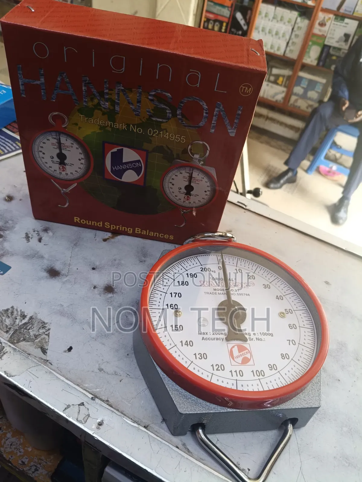 Original 200kg Hanson Scale/Original Hannson Round Spring Balance